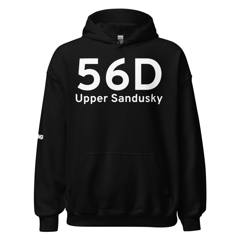 Upper Sandusky (K56D) Airport Hoodie Sweatshirt 