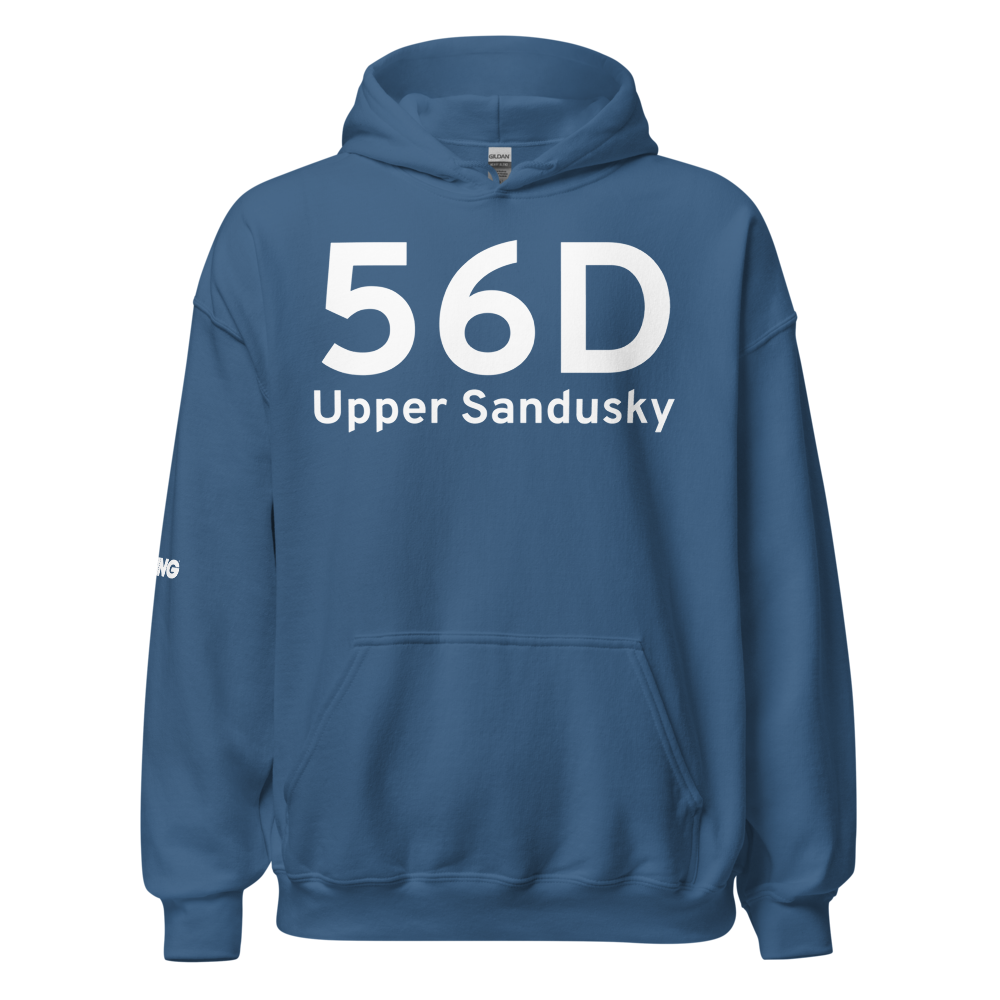 Upper Sandusky (K56D) Airport Hoodie Sweatshirt 