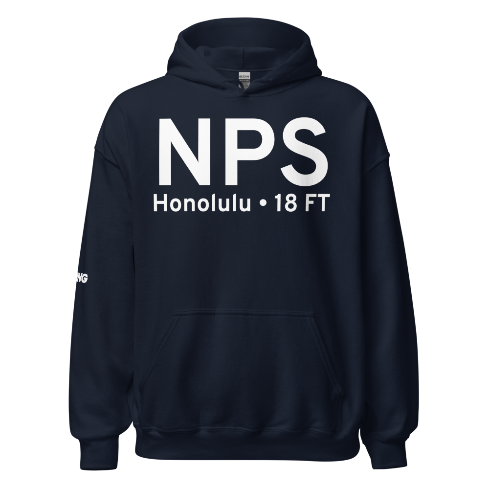 Honolulu (PHNP) Airport Hoodie Sweatshirt 