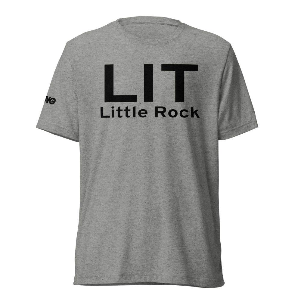 Little Rock (KLIT) Airport Tri-blend T-Shirt 