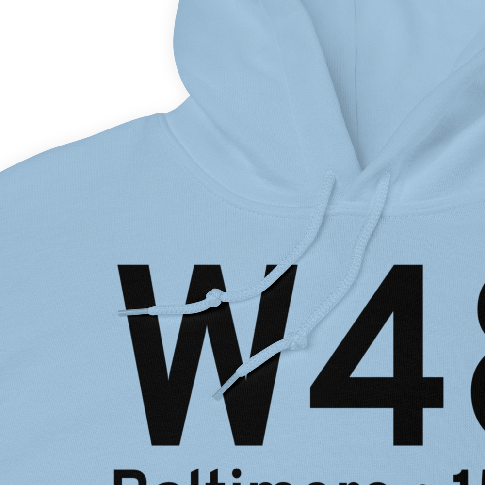 Baltimore (W48) Airport Hoodie Sweatshirt 
