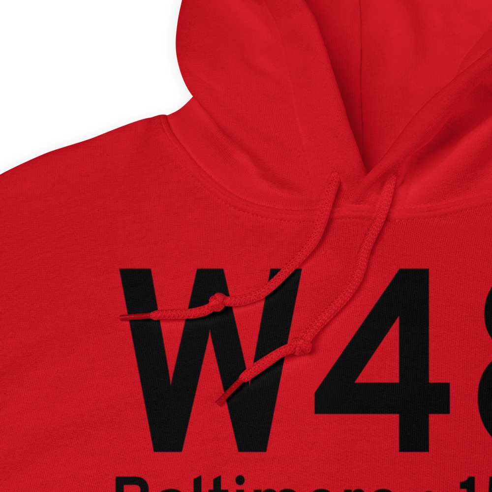 Baltimore (W48) Airport Hoodie Sweatshirt 