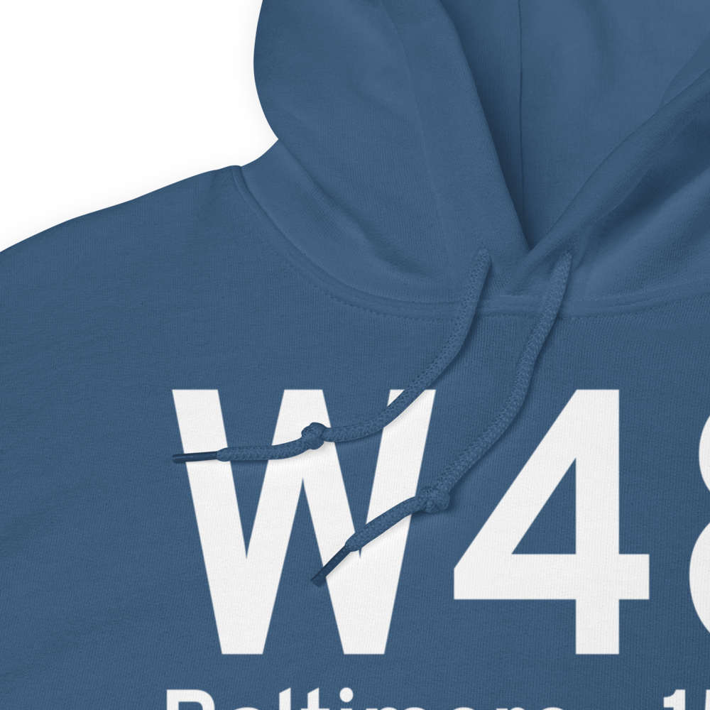 Baltimore (W48) Airport Hoodie Sweatshirt 