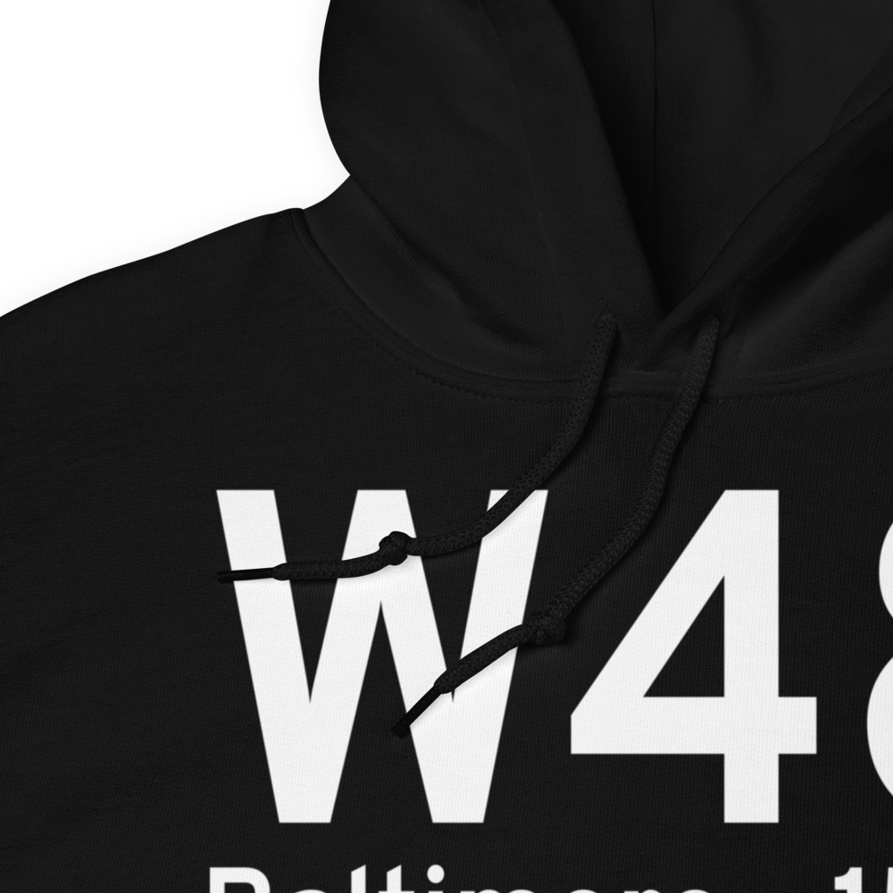 Baltimore (W48) Airport Hoodie Sweatshirt 