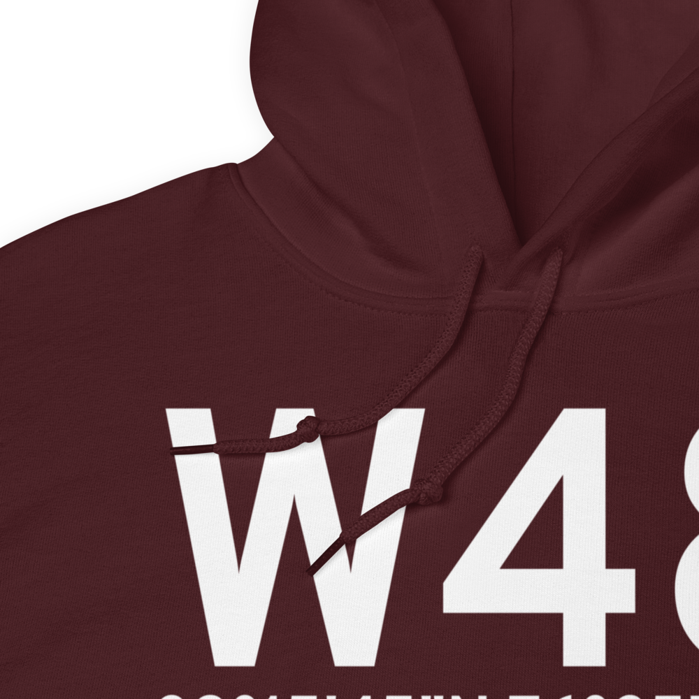 Baltimore (W48) Airport Hoodie Sweatshirt 