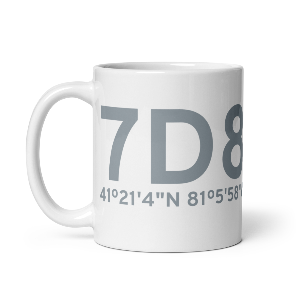 Garrettsville (7D8) Airport Mug 