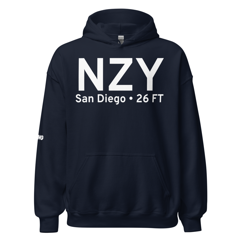 San Diego (KNZY) Airport Hoodie Sweatshirt 