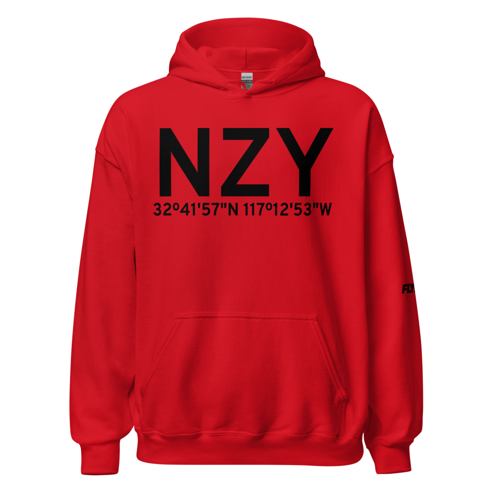 San Diego (KNZY) Airport Hoodie Sweatshirt 