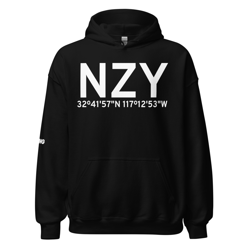 San Diego (KNZY) Airport Hoodie Sweatshirt 