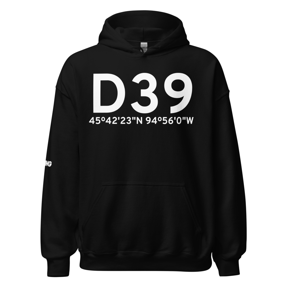 Sauk Centre (KD39) Airport Hoodie Sweatshirt 
