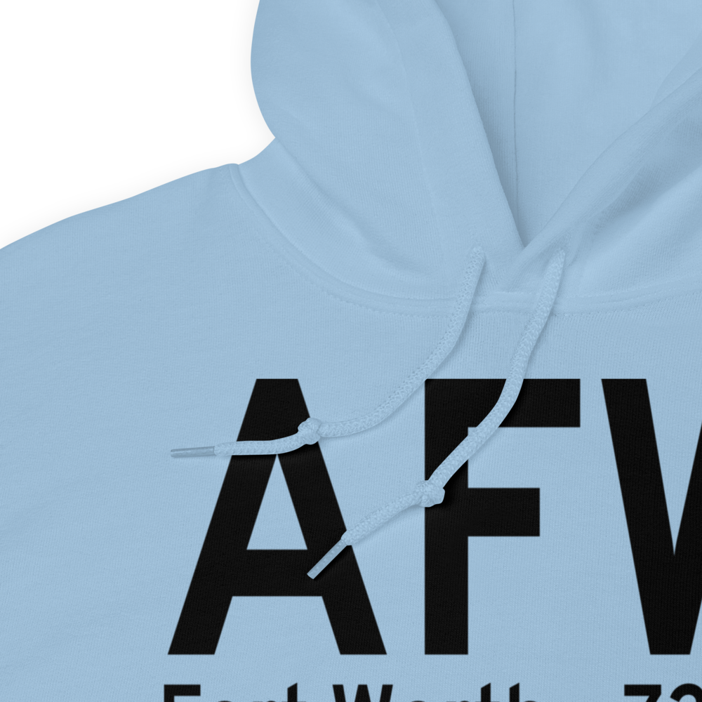 Fort Worth (KAFW) Airport Hoodie Sweatshirt 