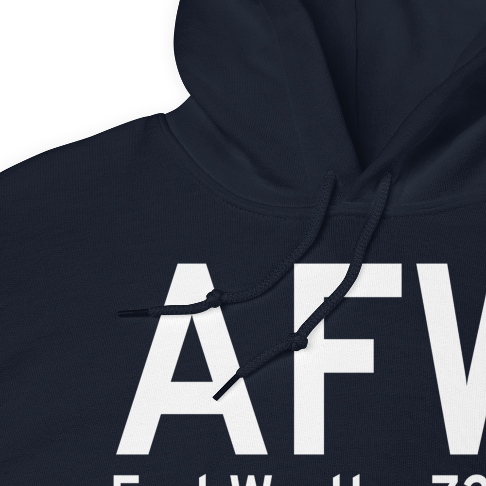 Fort Worth (KAFW) Airport Hoodie Sweatshirt 
