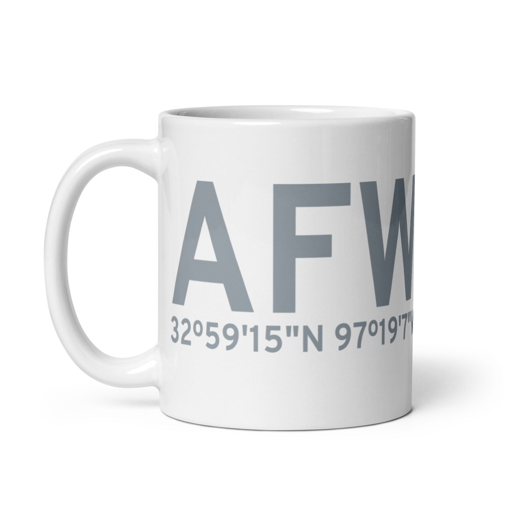 Fort Worth (KAFW) Airport Mug 