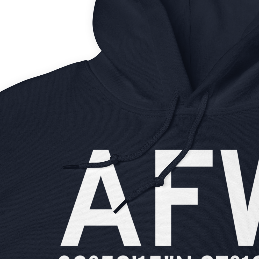 Fort Worth (KAFW) Airport Hoodie Sweatshirt 