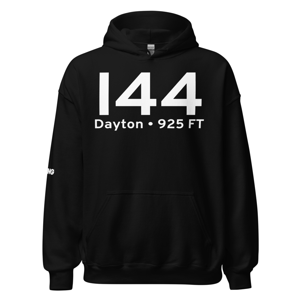 Dayton (I44) Airport Hoodie Sweatshirt 