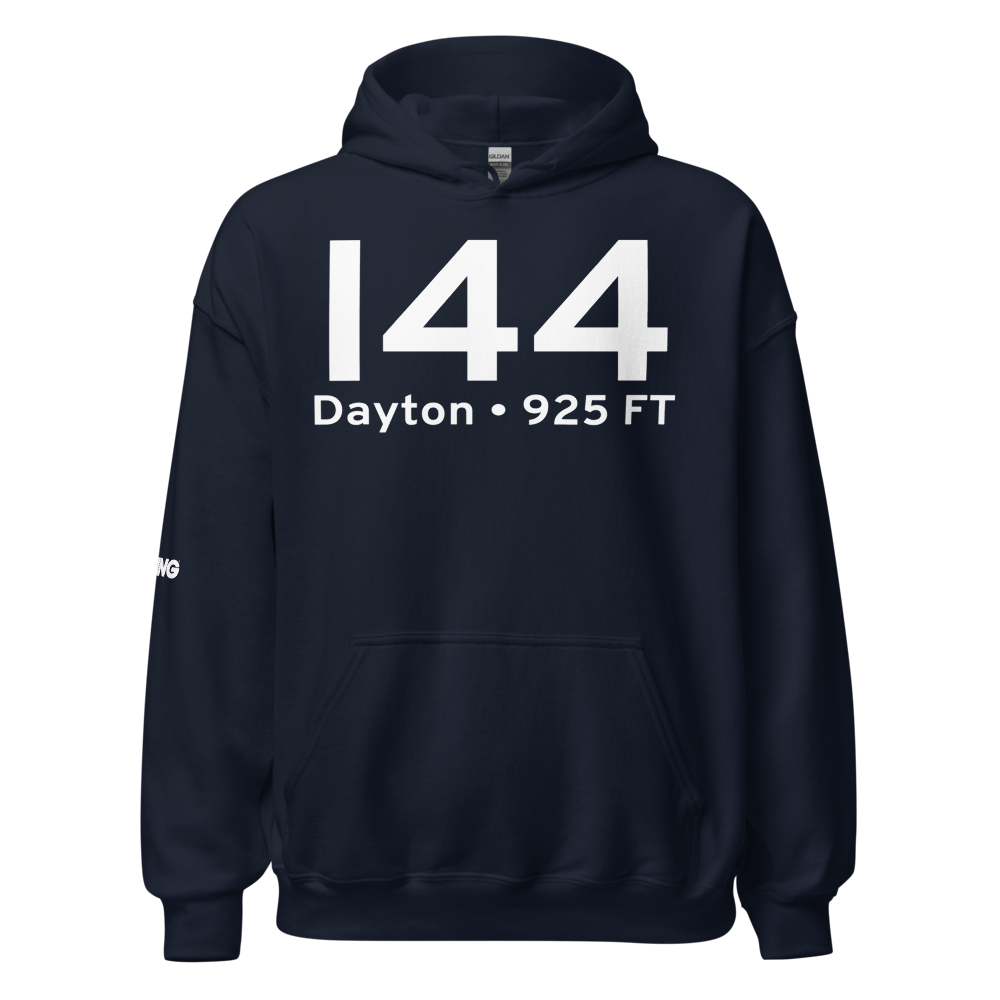 Dayton (I44) Airport Hoodie Sweatshirt 