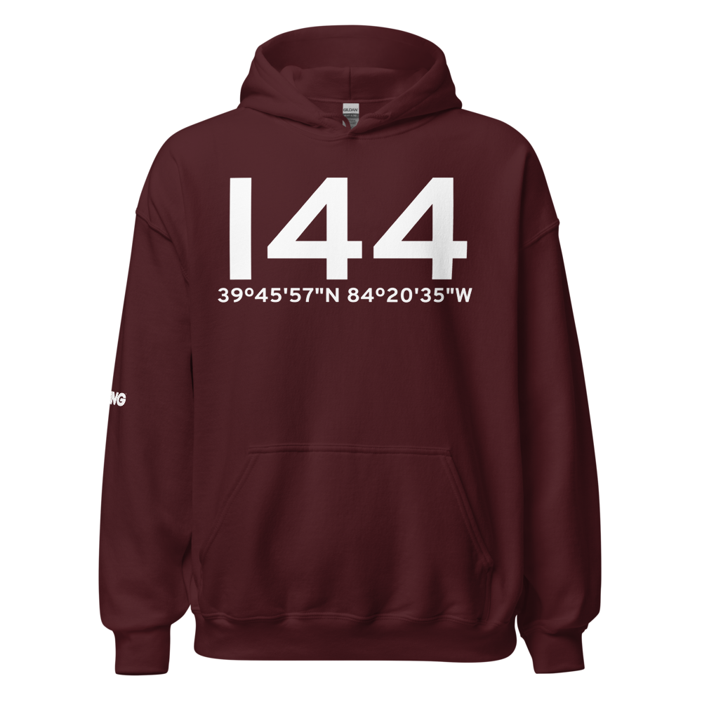 Dayton (I44) Airport Hoodie Sweatshirt 