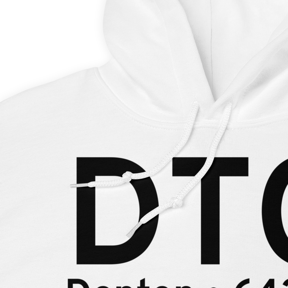 Denton (KDTO) Airport Hoodie Sweatshirt 
