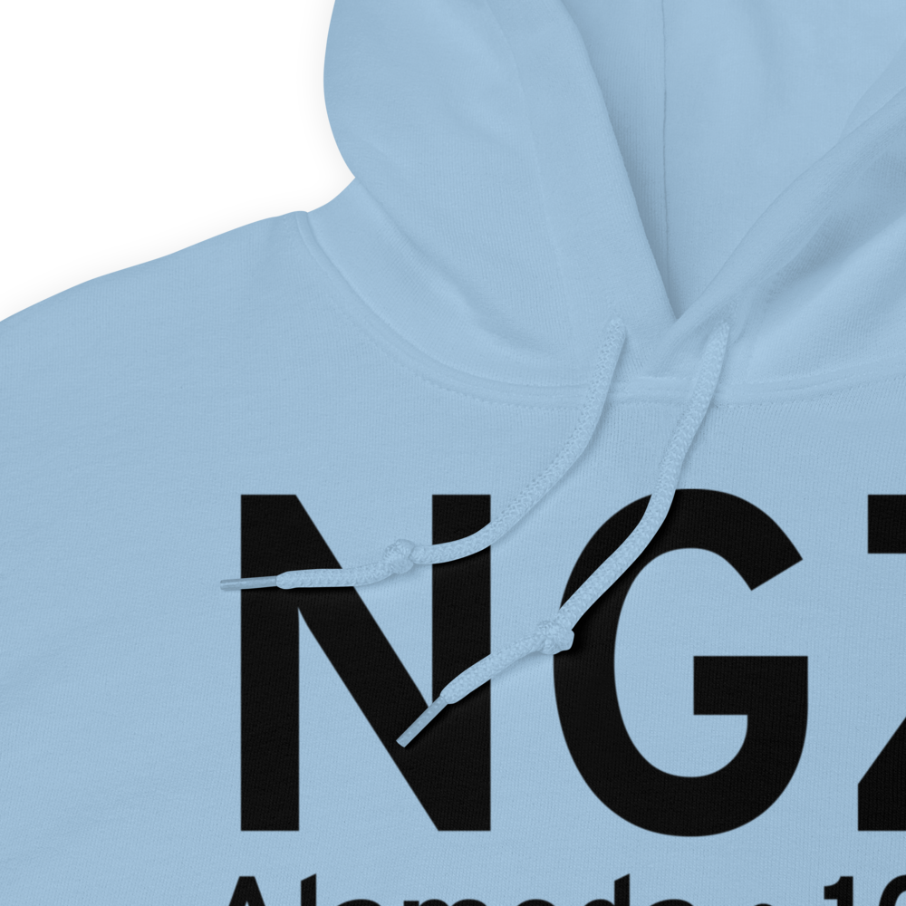 Alameda (KNGZ) Airport Hoodie Sweatshirt 