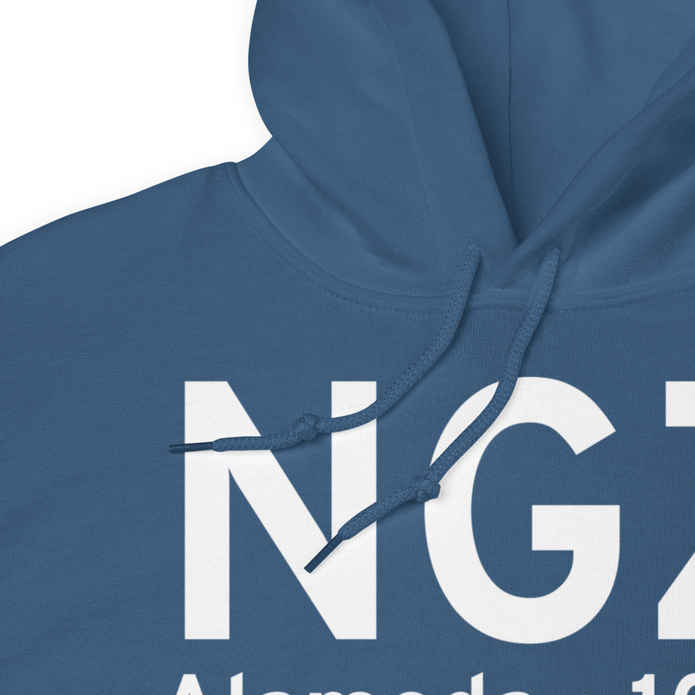 Alameda (KNGZ) Airport Hoodie Sweatshirt 