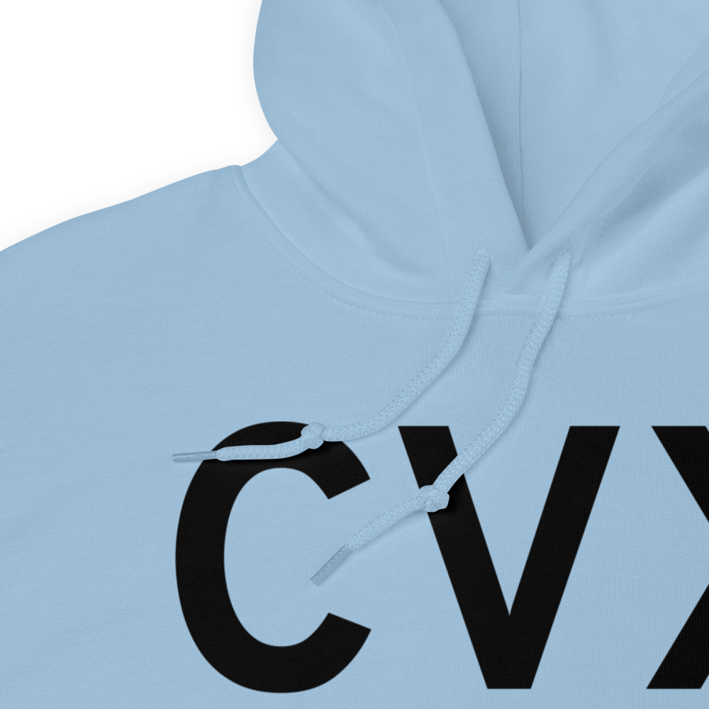 Charlevoix (KCVX) Airport Hoodie Sweatshirt 