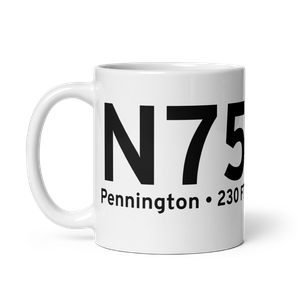 Pennington (N75) Airport Mug