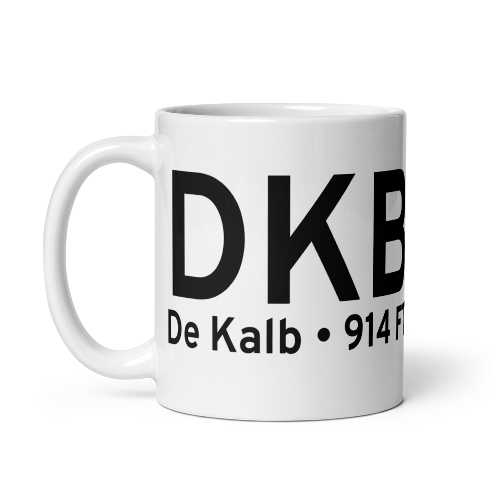 De Kalb (KDKB) Airport Mug 