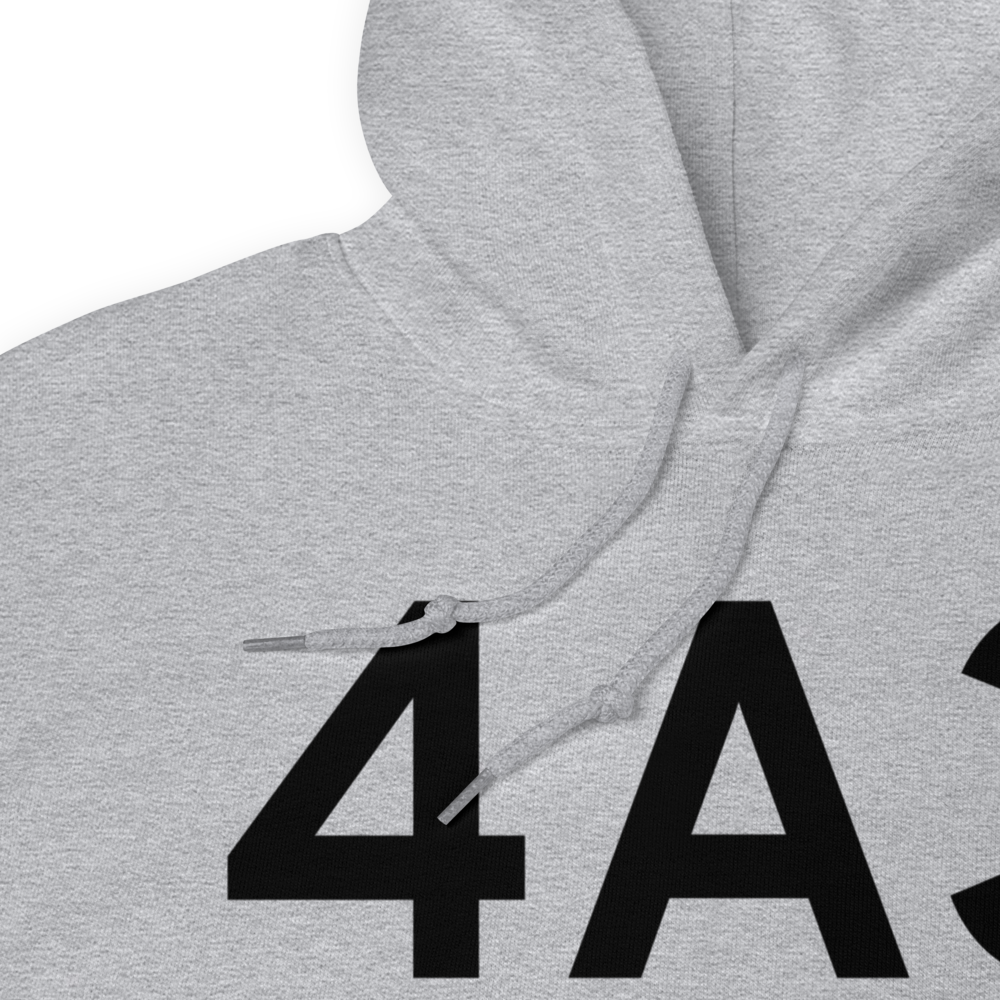 Wasilla (4A3) Airport Hoodie Sweatshirt 