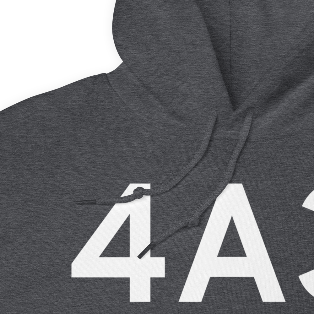 Wasilla (4A3) Airport Hoodie Sweatshirt 