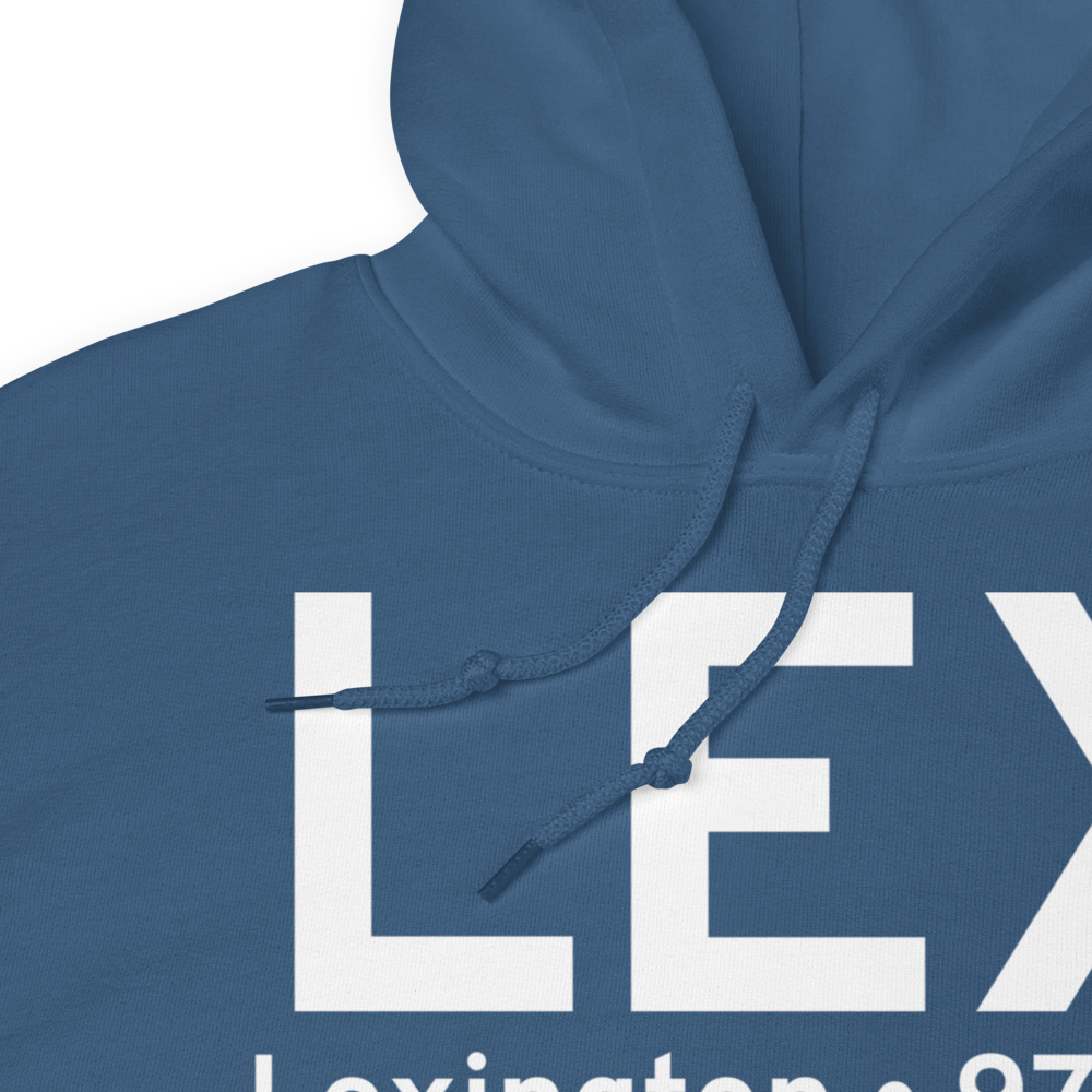 Lexington (KLEX) Airport Hoodie Sweatshirt 