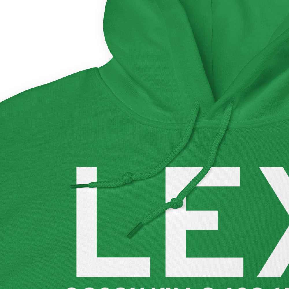 Lexington (KLEX) Airport Hoodie Sweatshirt 