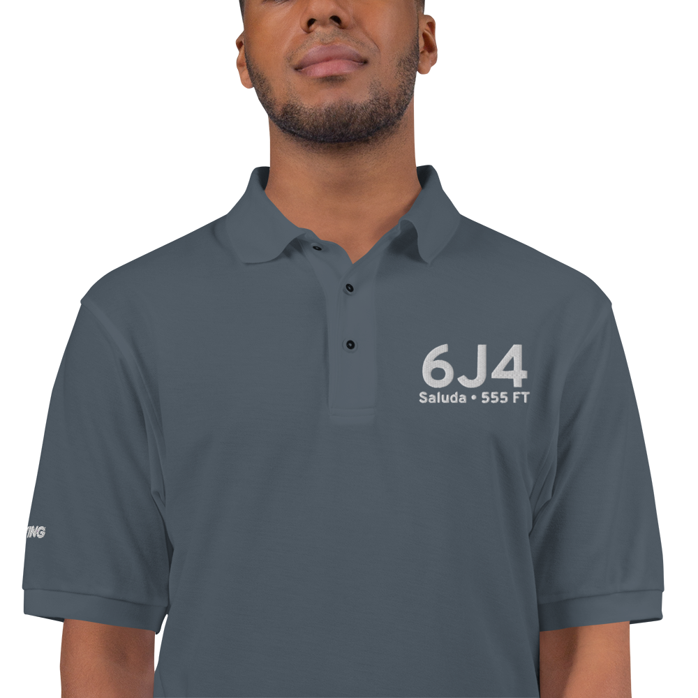 Saluda (K6J4) Airport Port Authority Embroidered Polo Shirt 