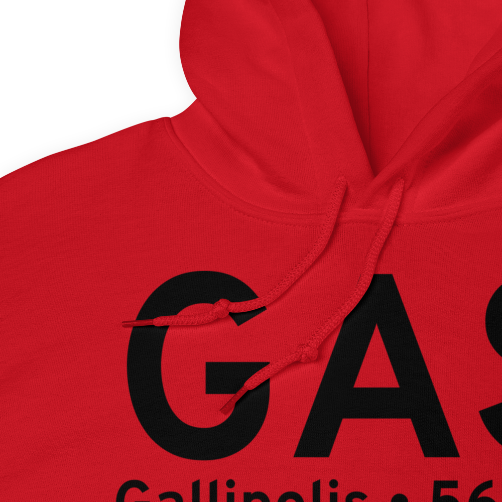 Gallipolis (KGAS) Airport Hoodie Sweatshirt 