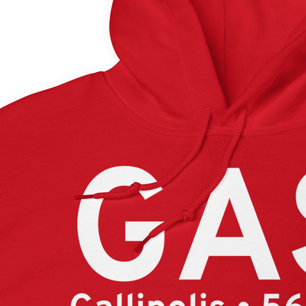 Gallipolis (KGAS) Airport Hoodie Sweatshirt 