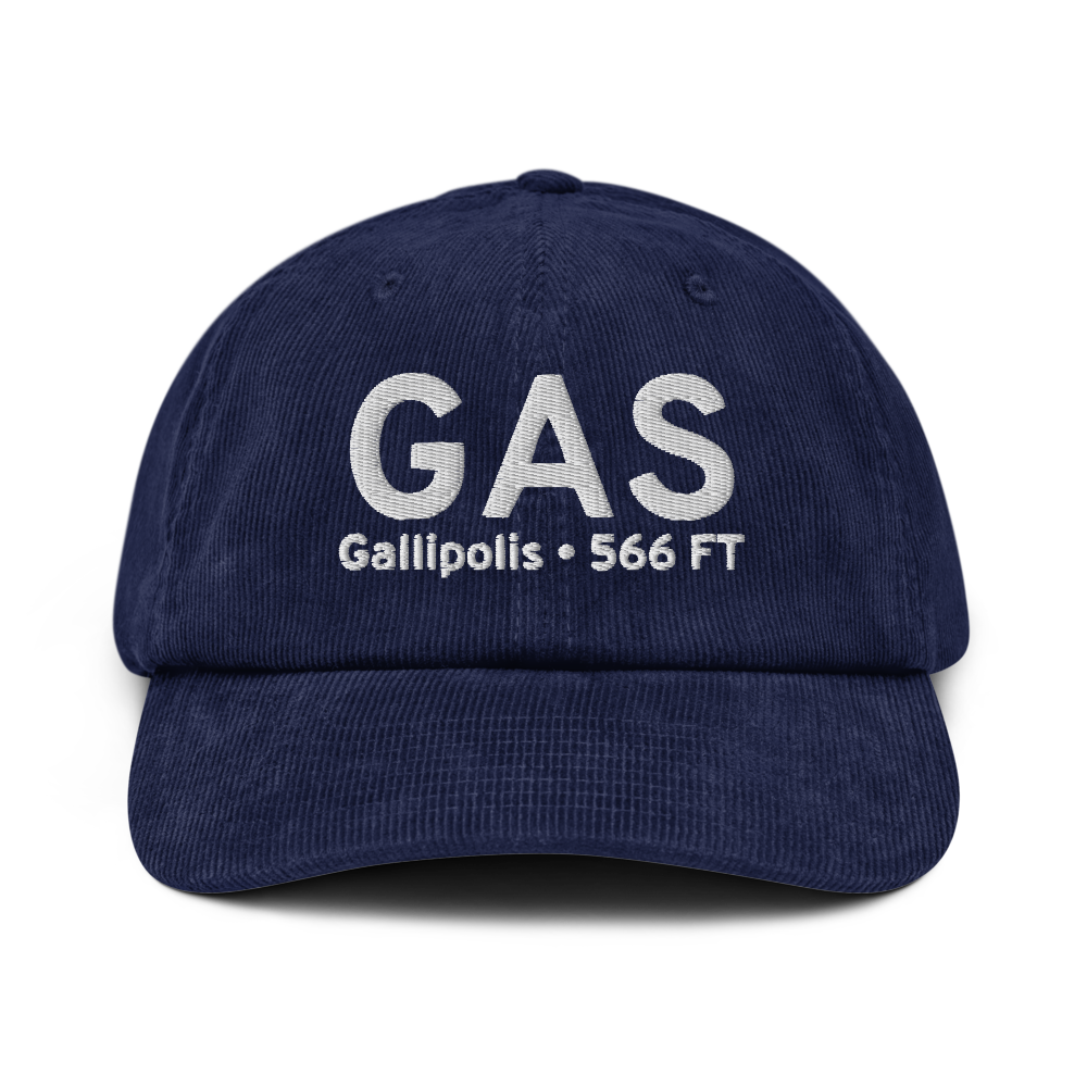 Gallipolis (KGAS) Airport Hat 