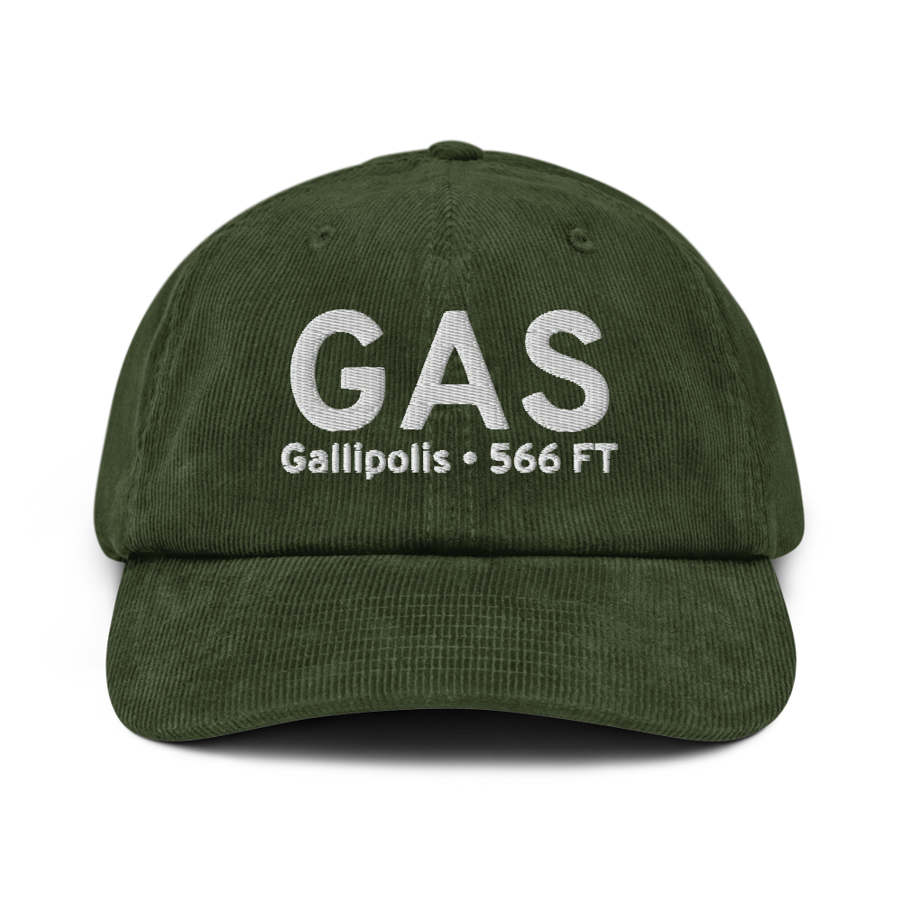 Gallipolis (KGAS) Airport Hat 