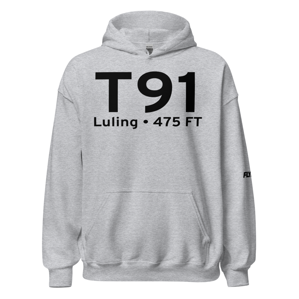 Luling (T91) Airport Hoodie Sweatshirt 