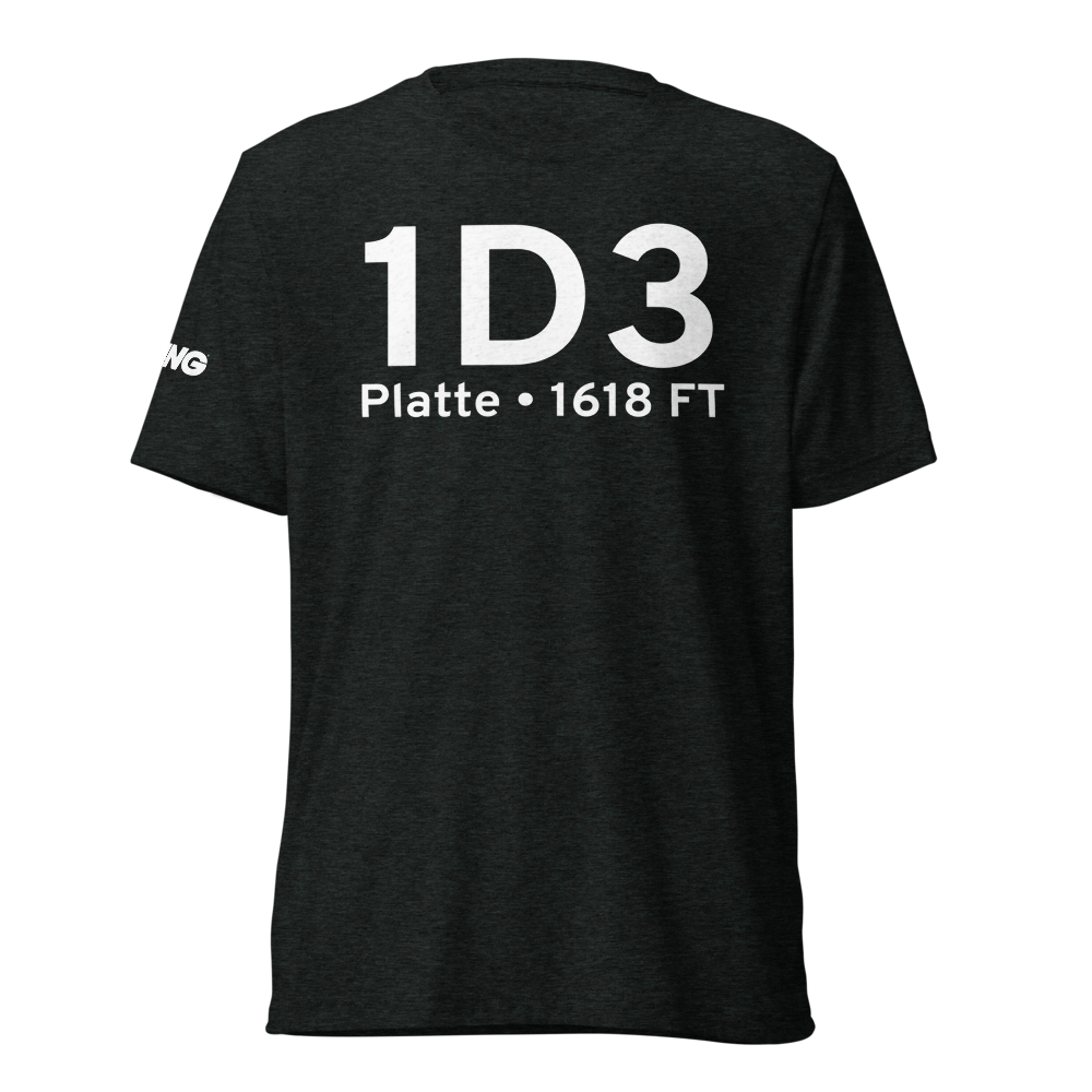 Platte (K1D3) Airport Tri-blend T-Shirt 