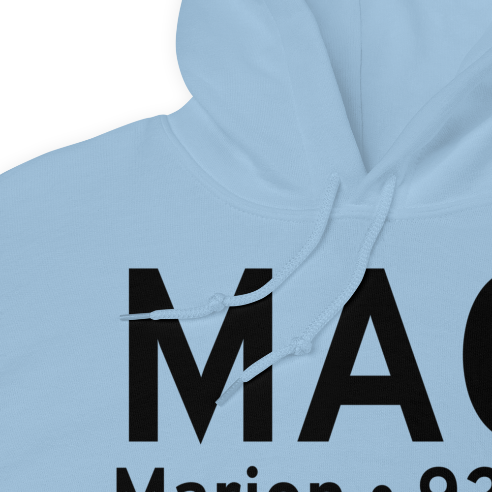 Marion (KMAO) Airport Hoodie Sweatshirt 