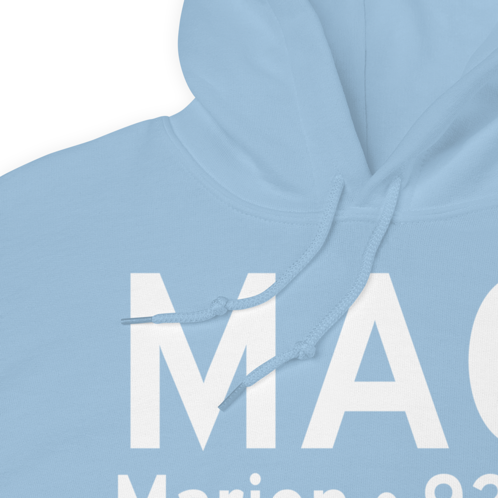 Marion (KMAO) Airport Hoodie Sweatshirt 