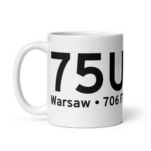 Warsaw (75U) Airport Mug