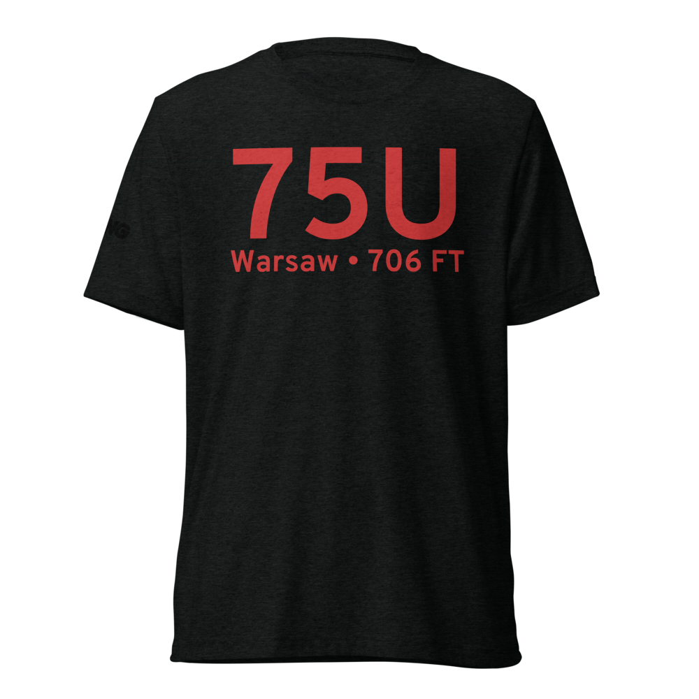 Warsaw (75U) Airport Tri-blend T-Shirt 