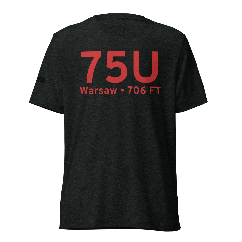Warsaw (75U) Airport Tri-blend T-Shirt 