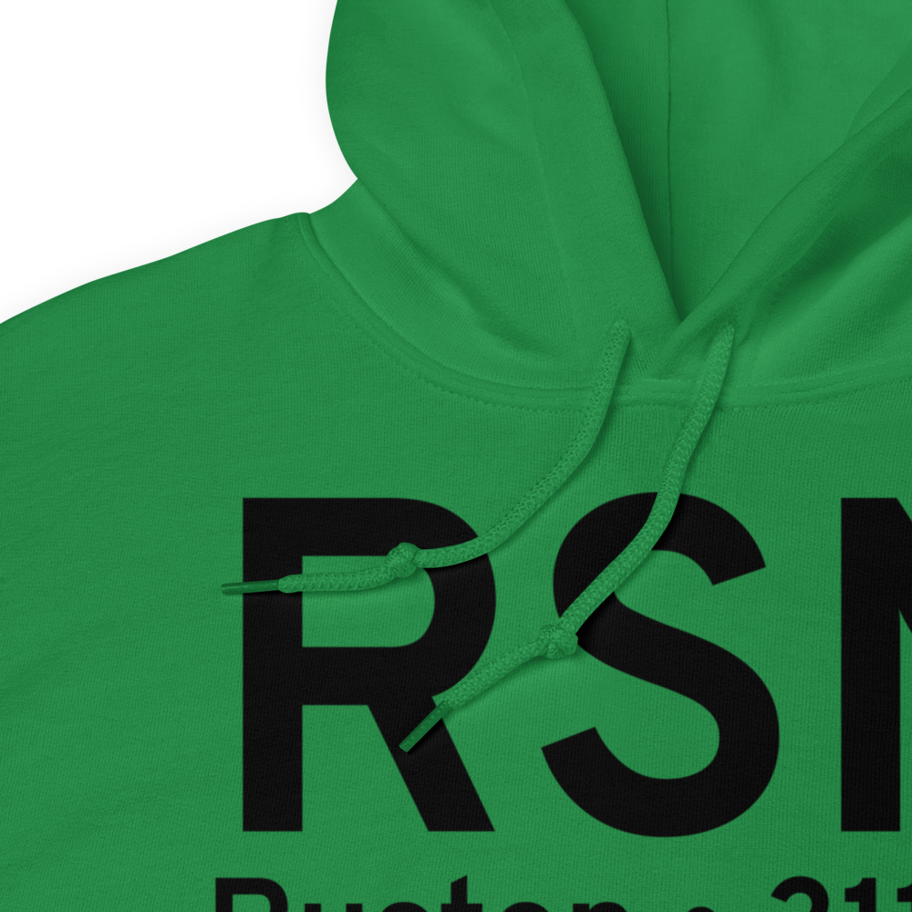 Ruston (KRSN) Airport Hoodie Sweatshirt 