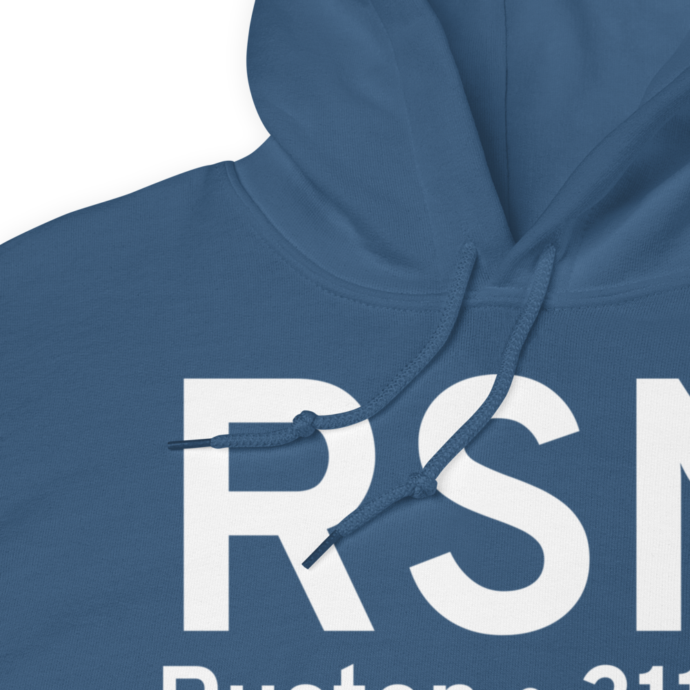 Ruston (KRSN) Airport Hoodie Sweatshirt 