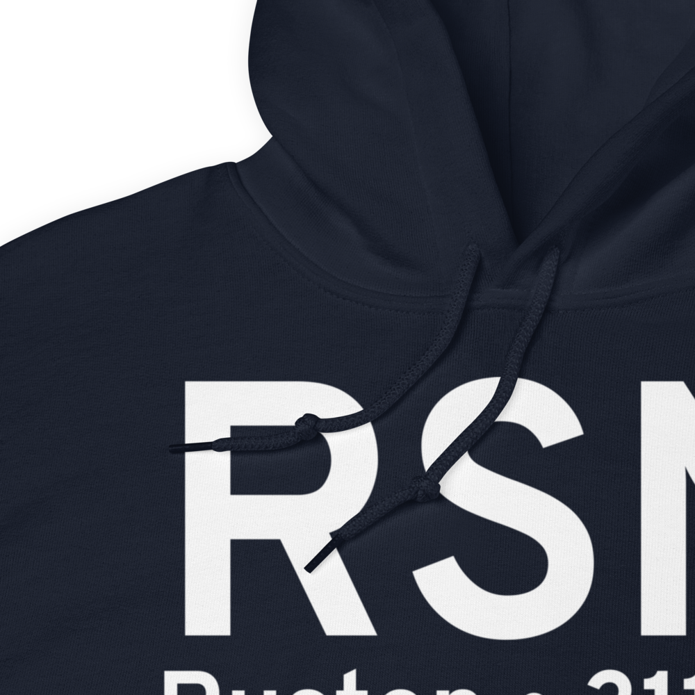 Ruston (KRSN) Airport Hoodie Sweatshirt 