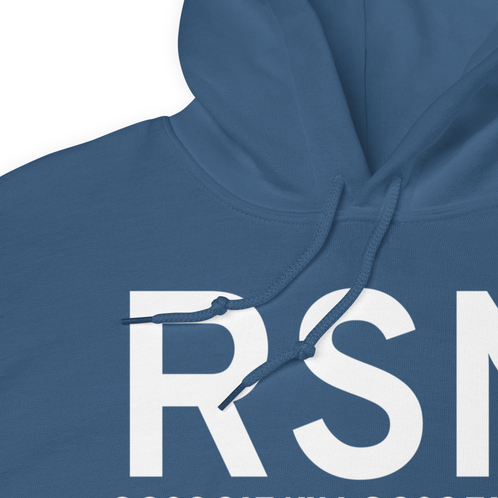 Ruston (KRSN) Airport Hoodie Sweatshirt 