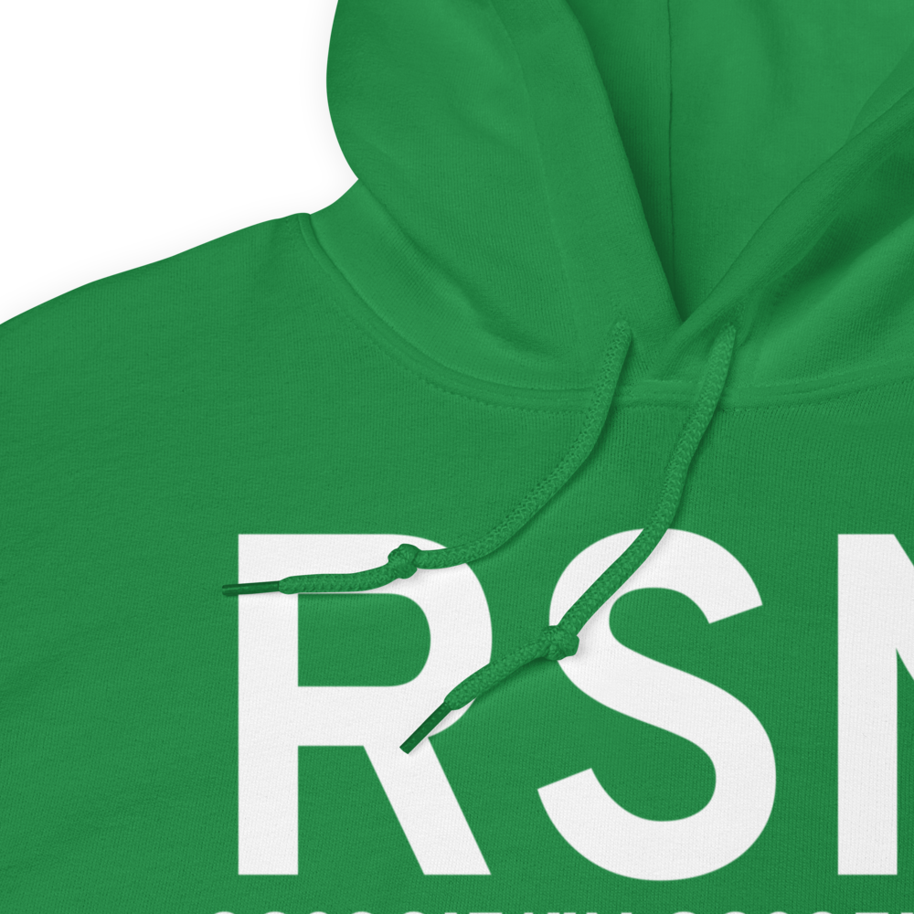 Ruston (KRSN) Airport Hoodie Sweatshirt 