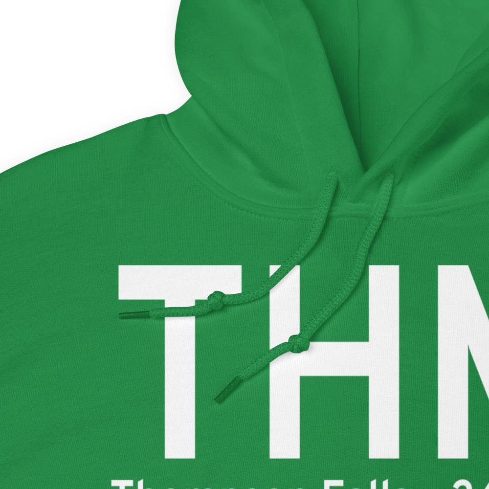 Thompson Falls (KTHM) Airport Hoodie Sweatshirt 