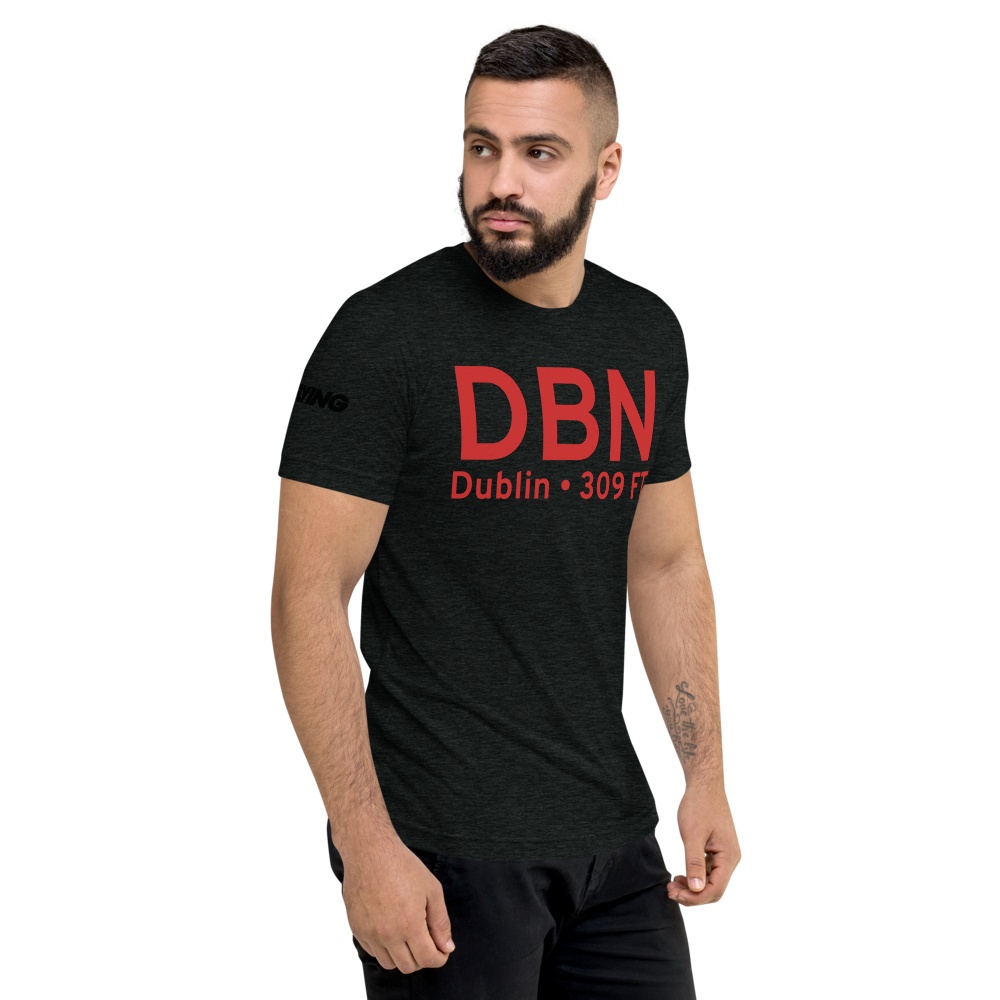 Dublin (KDBN) Airport Tri-blend T-Shirt 